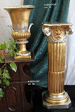 Колонна напольная Orgia, золото h94см