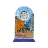 Часы настольные Ночное кафе VAN GOGH 18,5см