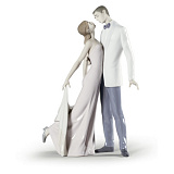 Фигурка Lladro Счастливая годовщина 21x32 см, фарфор